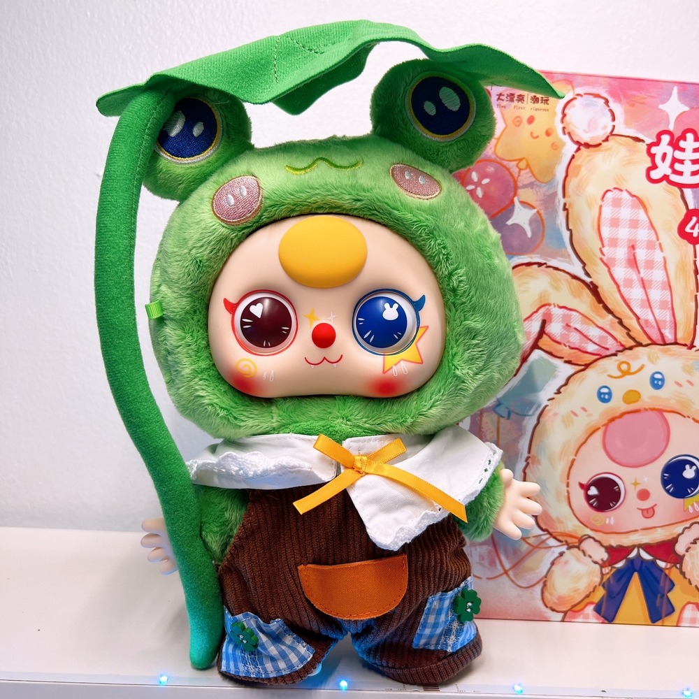 Baby Three 400% V2 "Froggie + Special Banger! Eyes" Plush Blind Box - Confirmed!